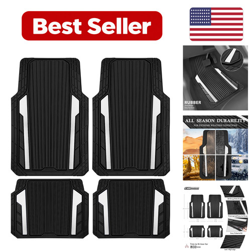 Heavy duty rubber car mats - duty,