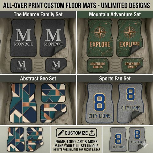 Custom car floor mats - custom,